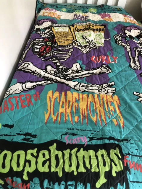 Vintage Goosebumps Bed Cover And Pillow Case 1996 Australian Exclusive