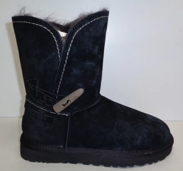 UGG Australia Size 6 MEADOW Black Suede Boots New Women's Shoes