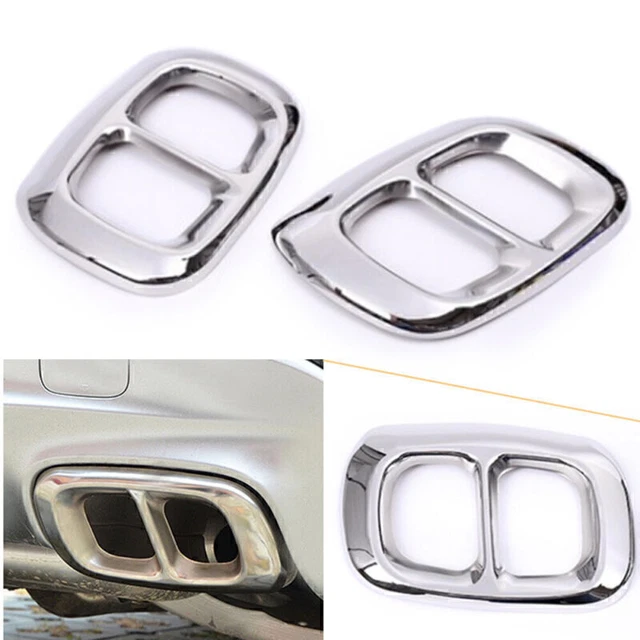 Per Benz GLA X156 2015-18 scarico posteriore silenziatore coperchio terminale rivestimento