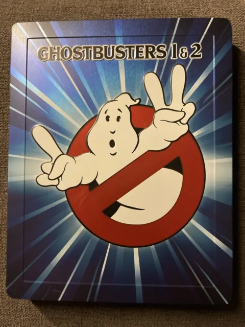 Ghostbusters 1 & 2 Steel Book Bluray Deutsche Version Wie Neu! Aus Sammlung!