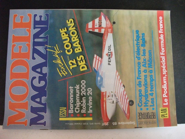 Magazine Modèle N°130 Avec Plan Encarté - Planeur "Clown" De Rosello / Nordique Evolution