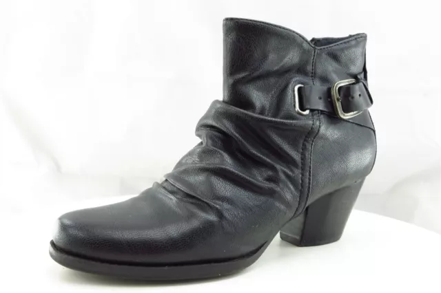 Bare Traps Boot Sz 6.5 M Slouch Black Synthetic Women Rikita