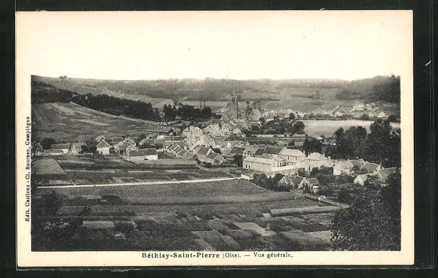CPA Bethisy-Saint-Pierre, Vue générale
