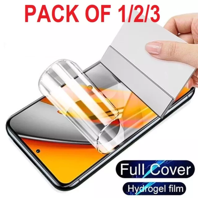 Screen Protector TPU FILM Cover For Huawei P20 P30 P40 Pro Lite Clear Hydrogel