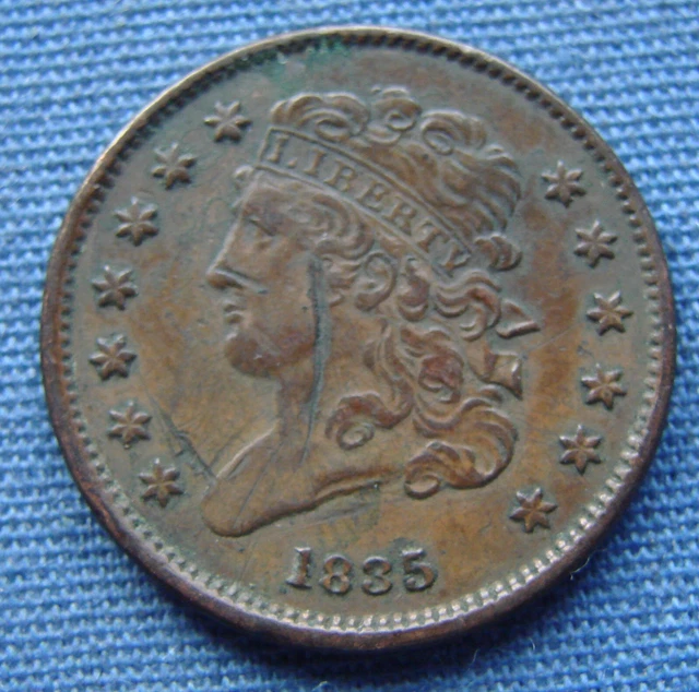 *Decent Looking 1835 Half Cent Classic Head - Estate Fresh*