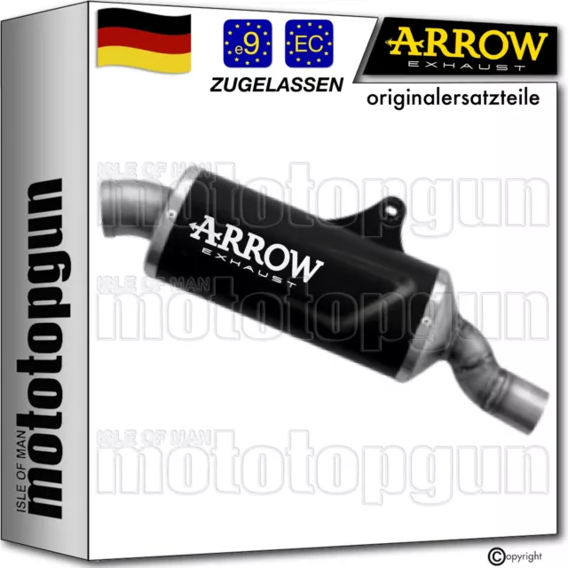 Arrow Auspuff Zugelassen Indy-Race Evo Schwarz Yamaha Tenere 700 2024 24