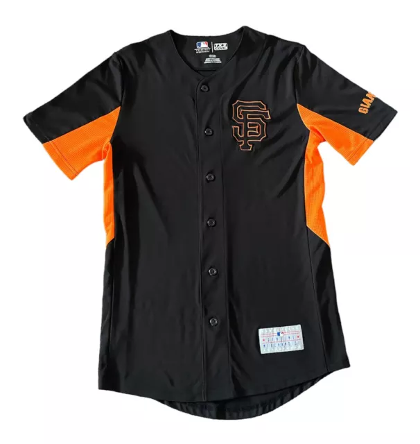 San Francisco Giants Jersey Mens Size Small TX3 Cool Genuine Authentic MLB Shirt