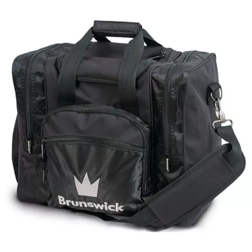 Brunswick Edge Tote Single Black Bowling Bag