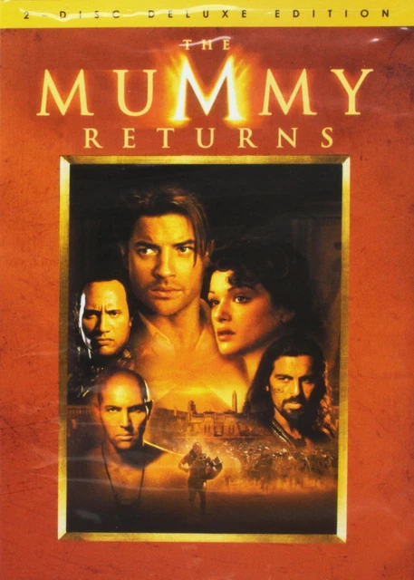 The Mummy Returns (DVD) Brendan Fraser Rachel Weisz John Hannah Arnold Vosloo