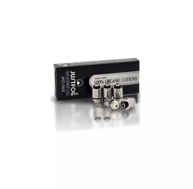 Justfog Q16/ Q14/ C14 Verdampferköpfe1.2 oder 1.6 Ohm - 5er Pack OVP