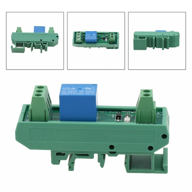 5x Relais P-5/P-12/P-24 – 5V/12V/24V – Kompatibel Mit G6H-2 – Elektromagnetisch, Für Schaltungen