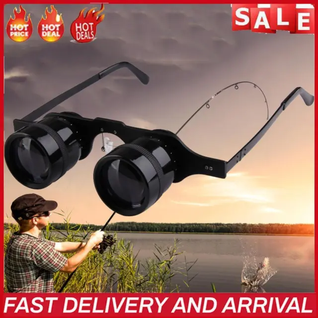 New 10x34 Glasses Fishing 66g Ultralight Hand Free Binoculars Telescope