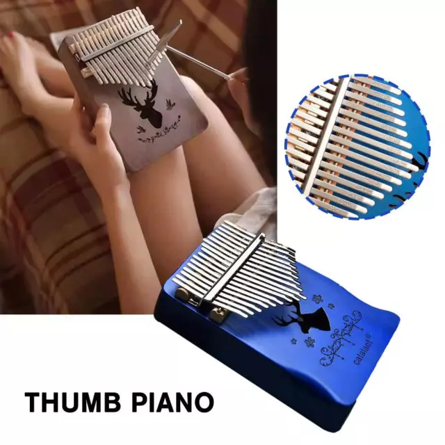 17 touches Kalimba pouce Piano doigt Mbira acajou bois clavier instrument musiq+