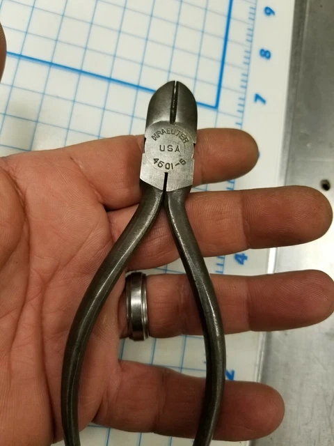 KRAEUTER no 4501-5 ROUND NEEDLE NOSE PLIERS JEWELRY DESIGN MADE IN USA