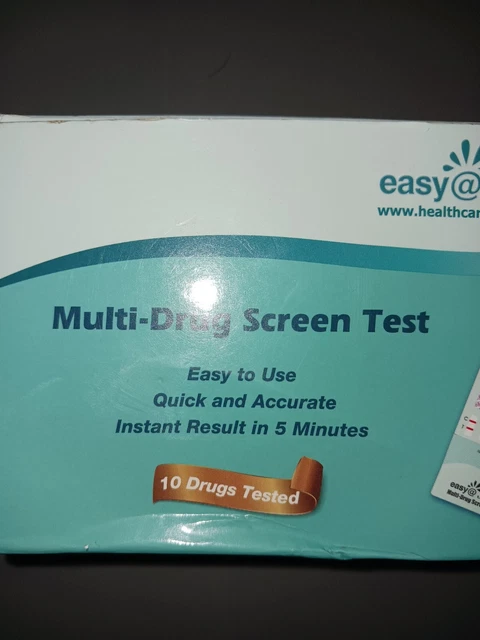 Kit de pruebas de drogas de un solo panel de marihuana (THC) Easy@Home - Nuevo