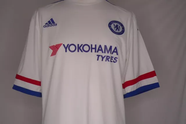Adidas FC Chelsea London Away Jersey 2015 2016 Yokohama Tyres ,XL 2