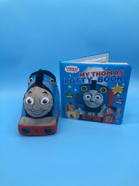 Kohl's Cares Plush Thomas the Tank Engine 9" And “MY  THOMAS POTTY BOOK”