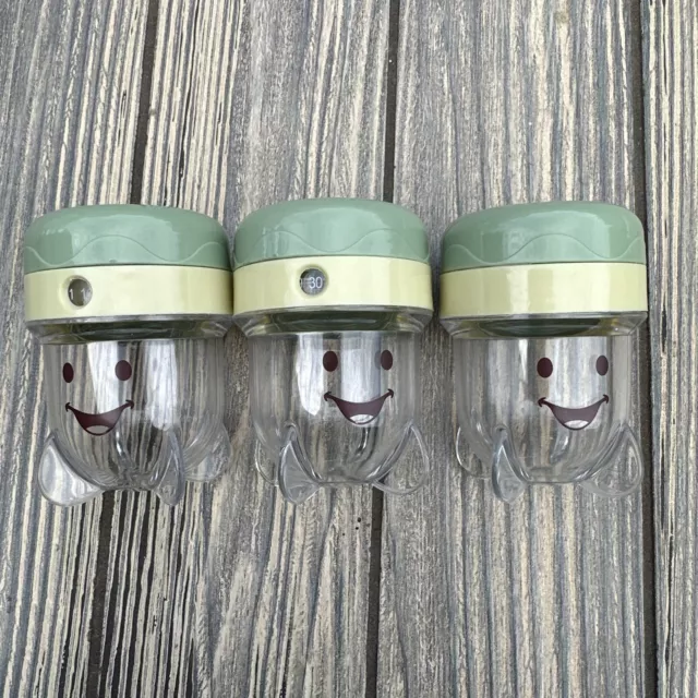 Baby Bullet Magic Replacement Parts Storage Cups Lids 3 pack