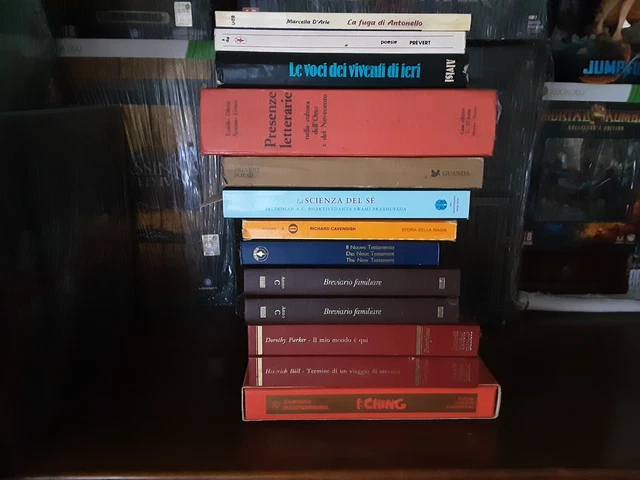 Lotto 13 Libri alcuni anche rari