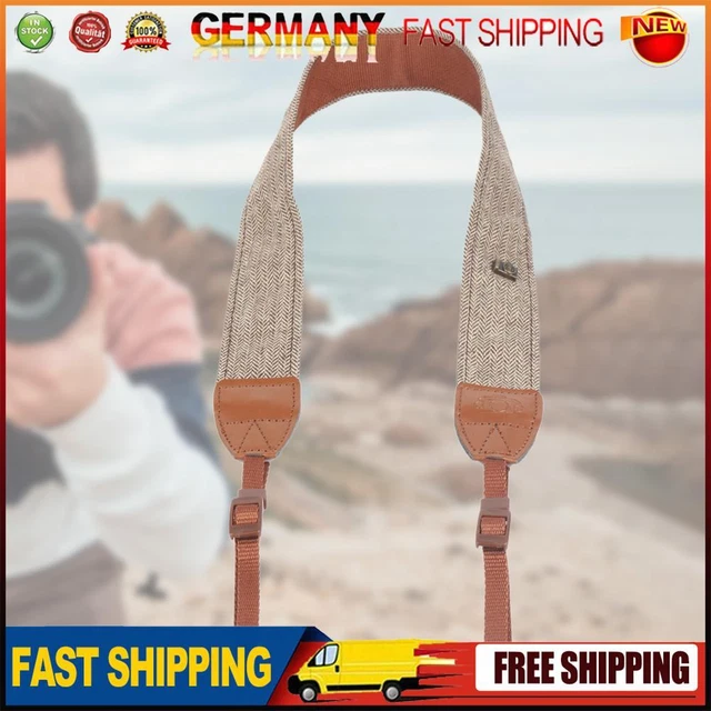 Kamera Zubehör Vintage Hals Strape langlebig Baumwolle Kamera Schultergurt für S