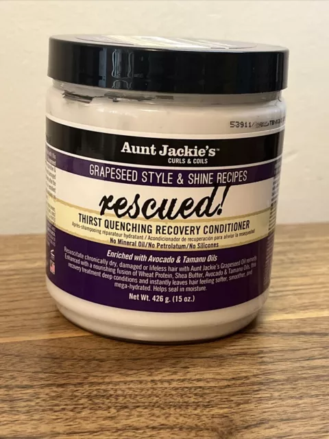 Aunt Jackie’s Rescued Thirst Quenching Recovery Conditioner 15oz