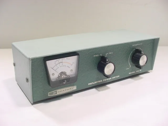 Heathkit Hm-15 Swr Reflected Power Meter Untested For Projects (Km*)