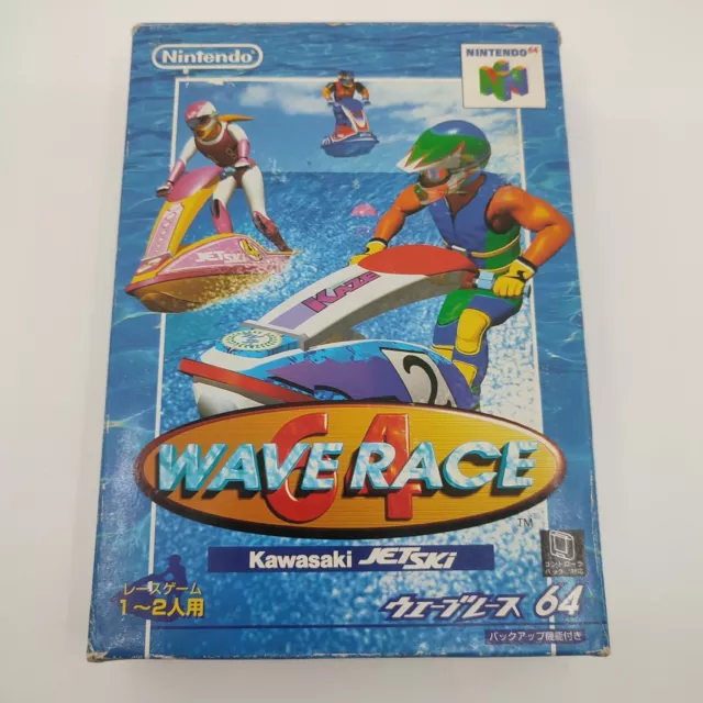 Wave Race Japan Boxed Nintendo 64 N64 Game