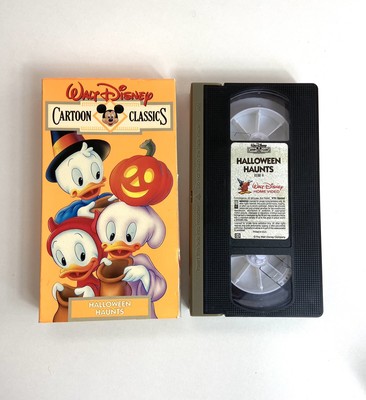 WALT DISNEY CARTOON Classics Halloween Haunts VHS Tape - $8.17  PicClick