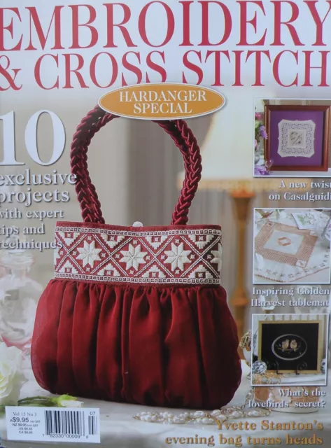 Embroidery & Cross Stitch Magazine - Vol 15 No 3 - Hardanger Special