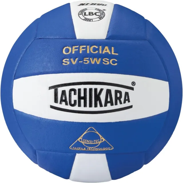 Tachikara Sensi-Tec Composite SV-5WSC Volleyball Blue White Adult