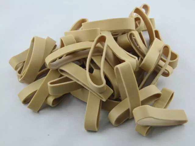 100 g Gummiringe Spezial beige Ø 40x1,2x 10 mm  Art. Nr. 381