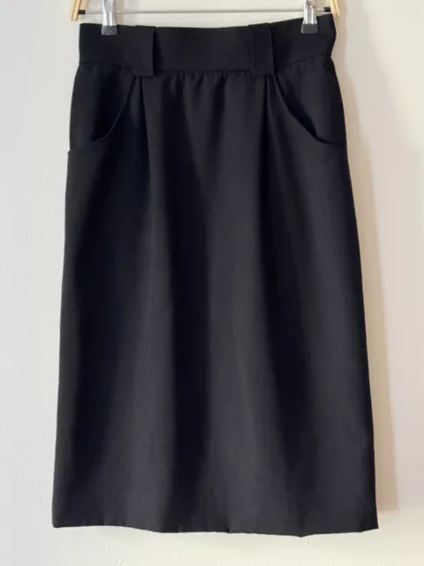 YVES SAINT LAURENT Rive Gauche A-Line Skirt $125.00 - PicClick