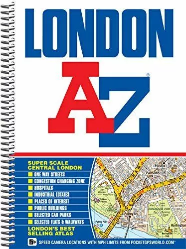 London Street Atlas (spiral) (A-Z Street Atlas) Geographers A-Z Map Company