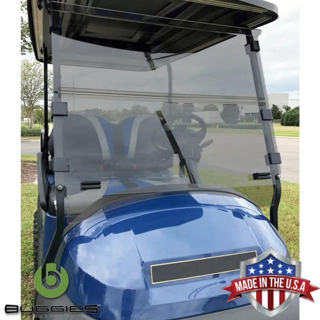 Buggies Unlimited Club Car Precedent Folding Golf Cart Tinted Windshield