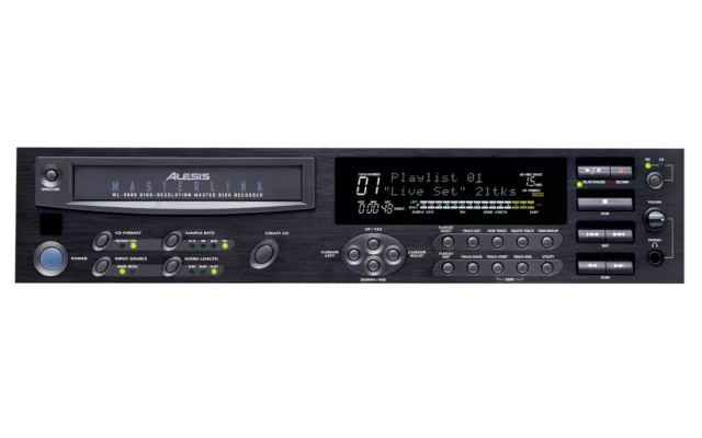 Alesis Masterlink ML-9600 High Resolution Master Disk Recorder (No Remote)(READ)