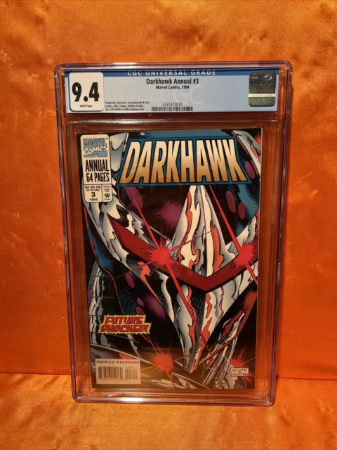 Darkhawk Annual #3 (1994) CGC 8.5; Hard to Find Final Annual of Original Run