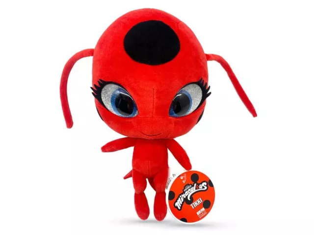 Peluche - Miraculous : Les Aventures de Ladybug et Chat Noir - Tikki - 24 cm - B