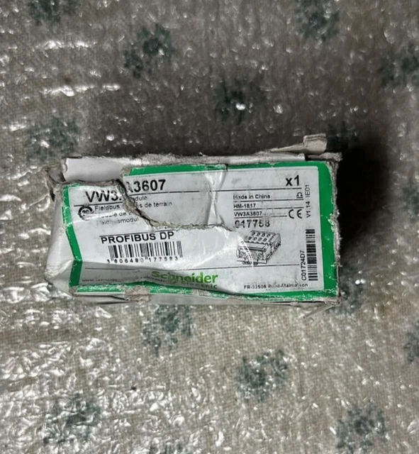 3607 Module Tutorial SCHNEIDER ELECTRIC, VW3A3607, Profibus Communication Card, Fieldbus ...