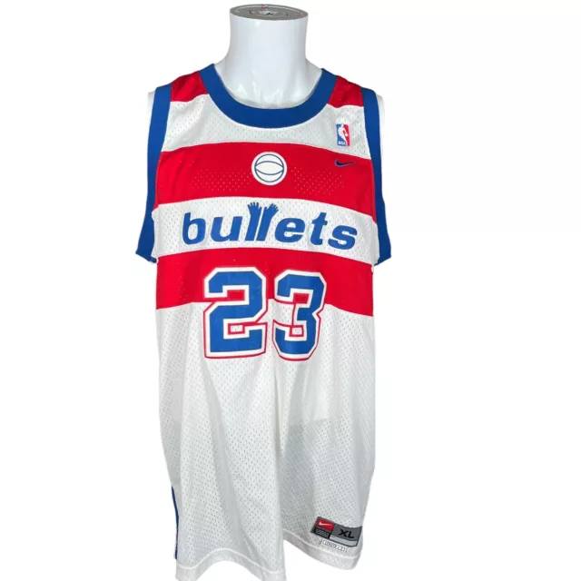 Vintage Nike Washington Bullets Michael Jordan Jersey – Santiagosports