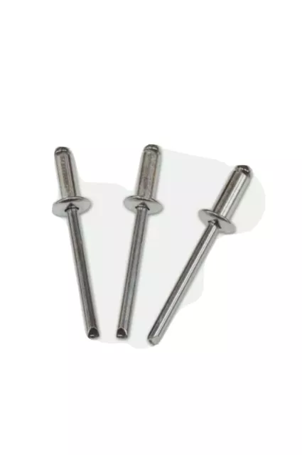 750 pz RIVETTI ALLUMINIO A STRAPPO 7x3x6mm