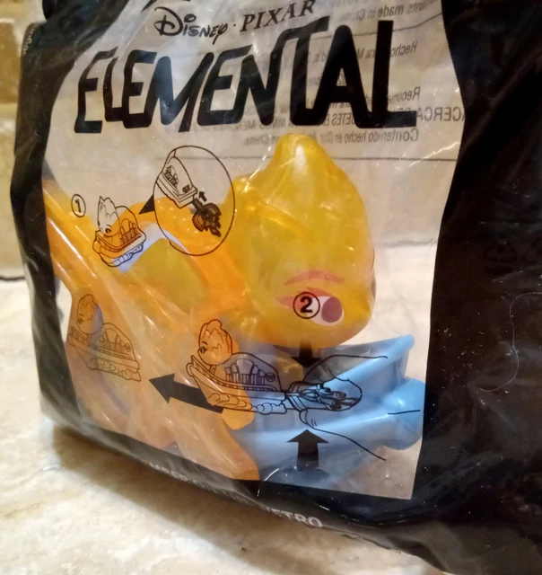 MCDONALDS KIDS MEAL 2023 Toy Disney Pixar Elemental Ember On The Wetro