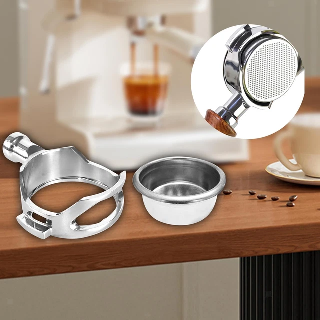 Porte-Filtre Sans Fond La Spaziale 21g - Filtre Triple Pour Machine à Expresso