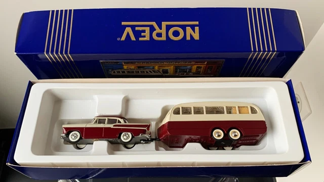 COFFRET SIMCA CHAMBORD & Caravane Hénon 1958 NOREV 1/43 EUR 53,00