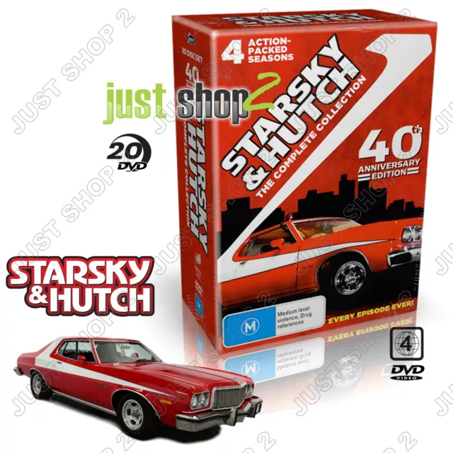 Starsky & Hutch DVD : Complete TV Series 20 Disc Collection : Brand New BoxSet