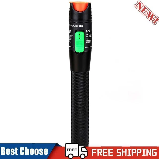 Localizzatore guasti - 30 mW 30 km tester cavo fibra ottica per connettore universale