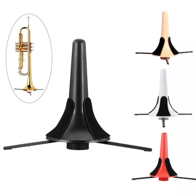Sturdy Foldable Trumpet Stand Tripod Holder Ensures Instrument Stability