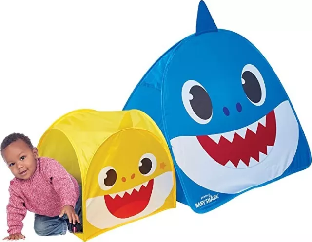 Baby Shark 13179 Pop-Up Play Tent & Tunnel