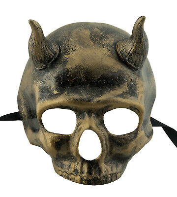 Mask Abaddon Devil Skull Bronze - Abaddon - Oni - Venice -1857