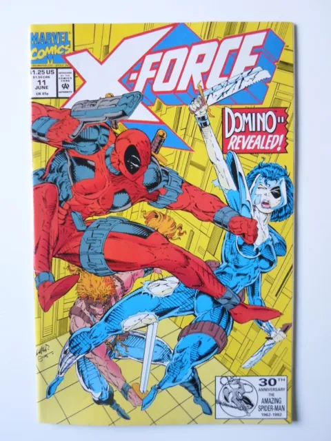 Marvel Comics X-Force #11 1992  1St Weapon Prime & Rictor! Nice Mid-High Grade!
