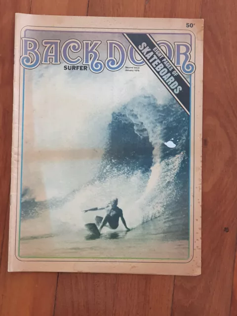 Backdoor Magazine Mag Surf Vintage Surfing  Issue 2 January1976